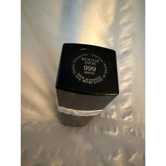 Dior Rouge Dior Couture Color Lipstick 999 MATTE 0.12oz/3.5g  NWOB DIOR Rouge Dior 999 Matte Lipstick